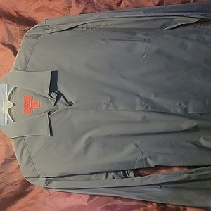 Alfani dress shirt gray sz SM